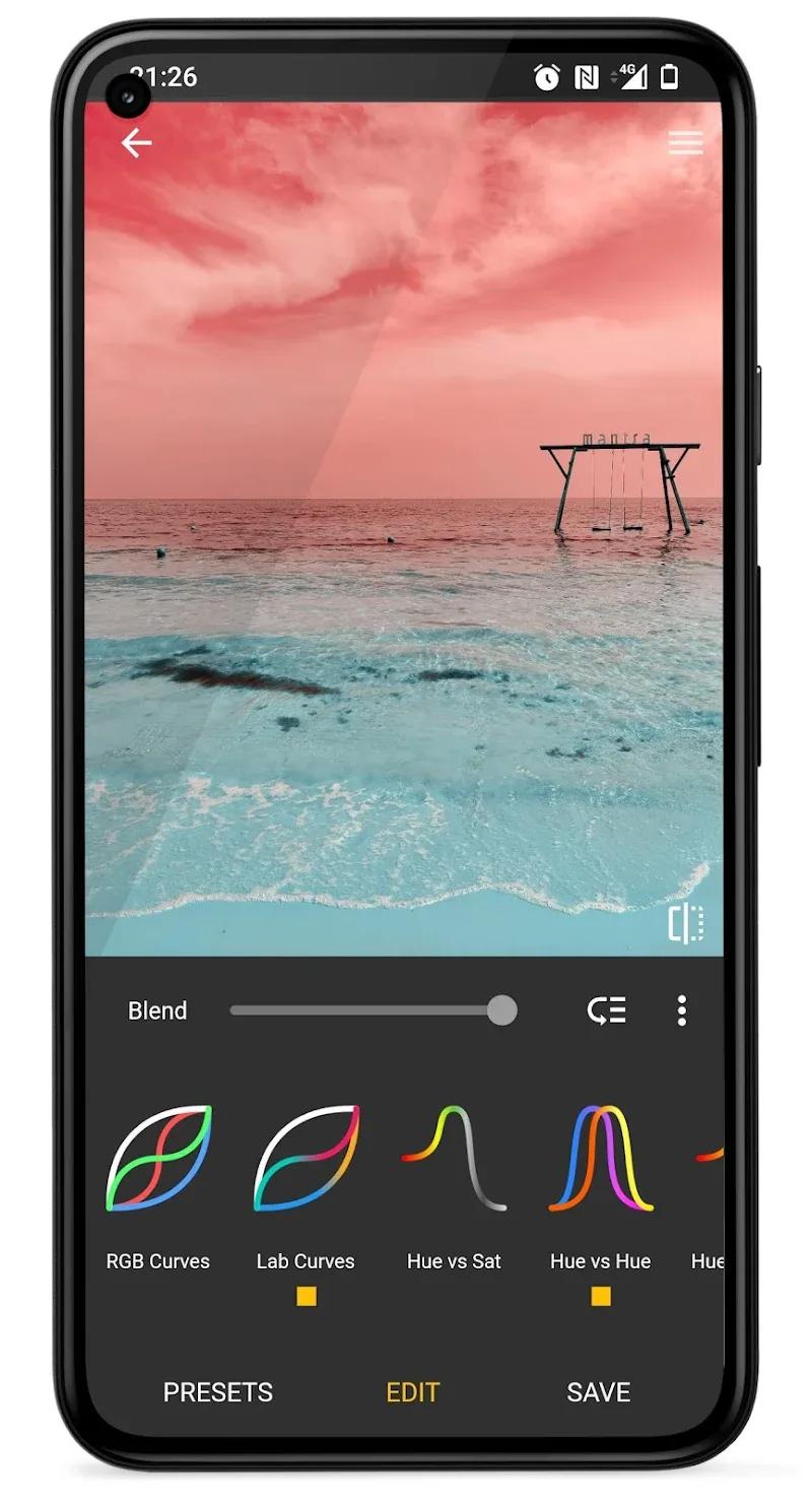 Photo Curves Screenshot 1