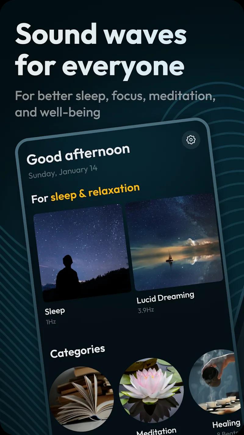 Binaural Beats Brainwaves Screenshot 1