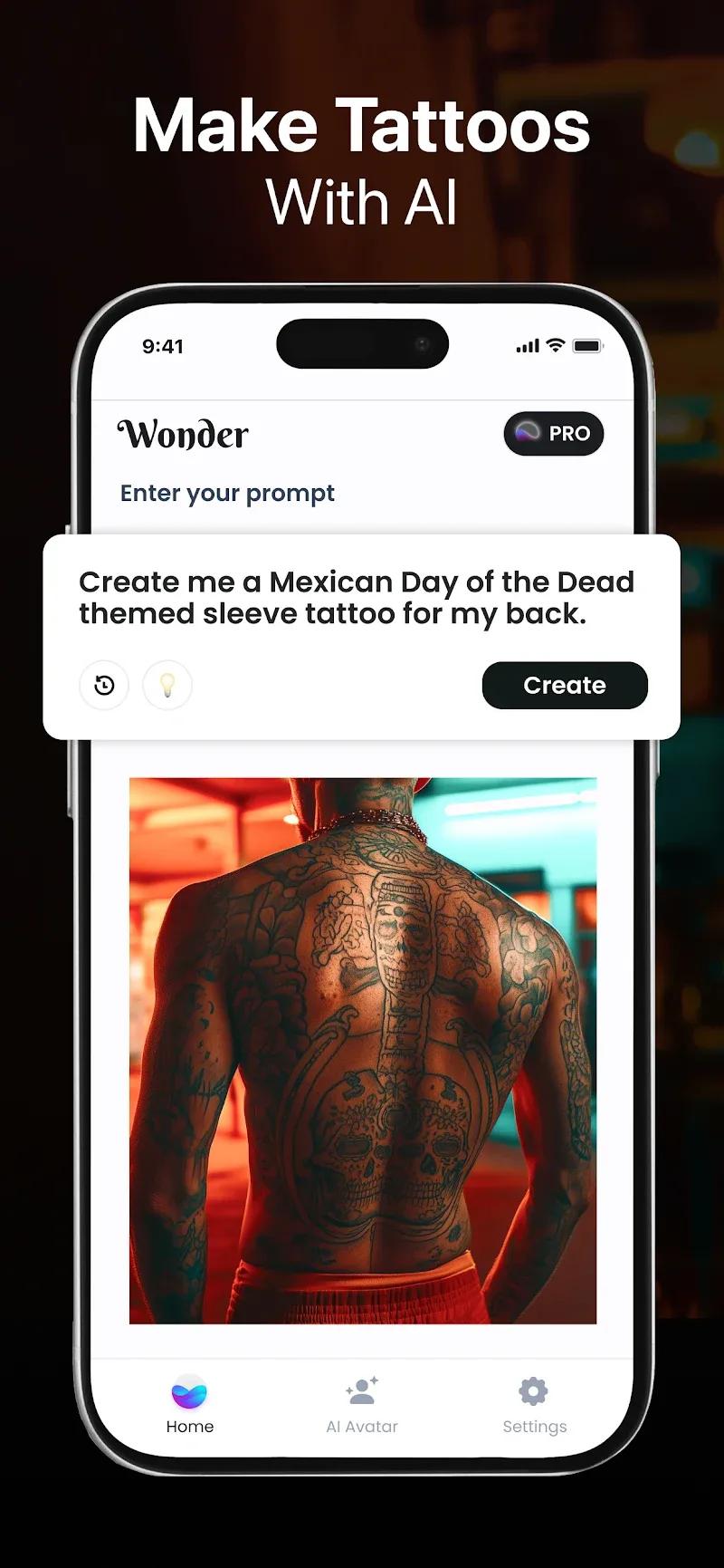 Wonder AI Art Generator Screenshot 2