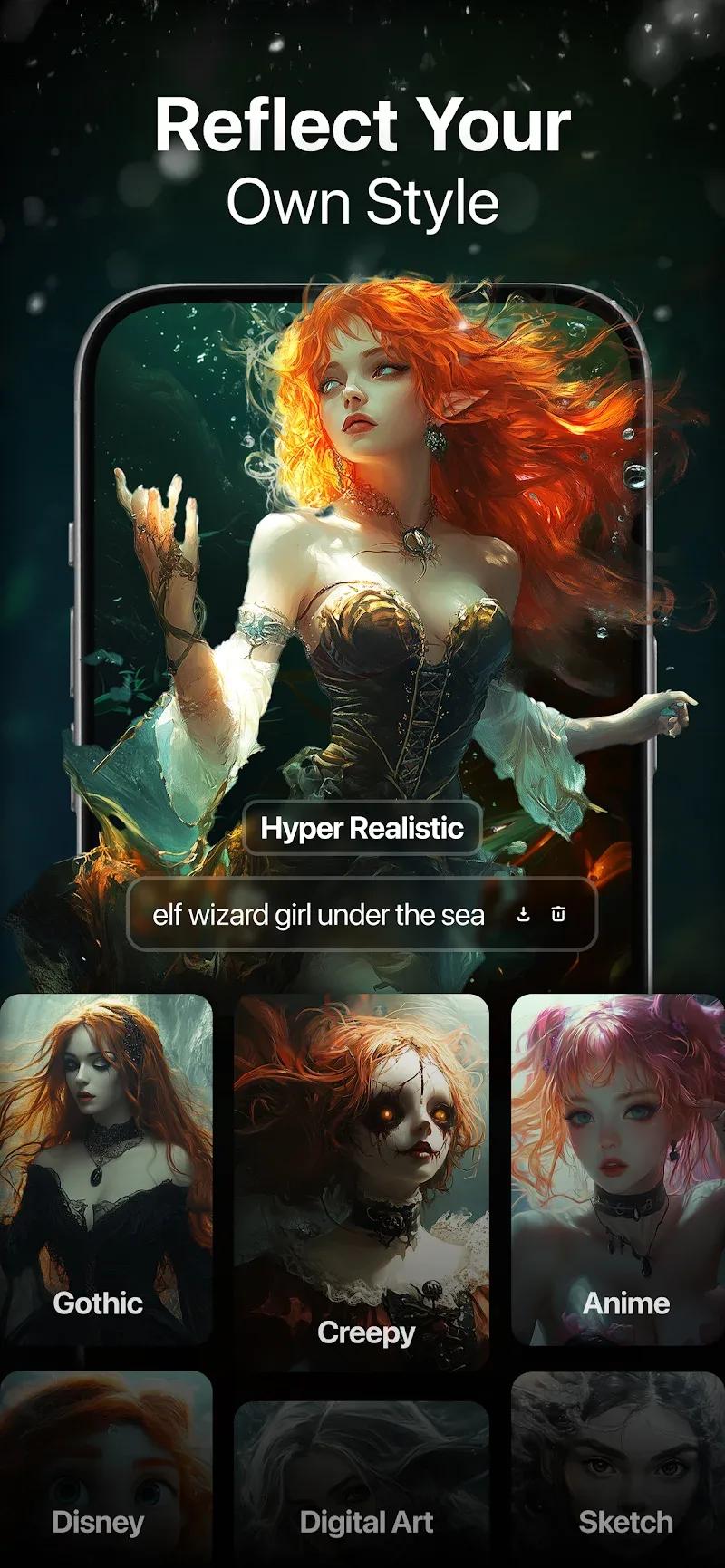 Wonder AI Art Generator Screenshot 5