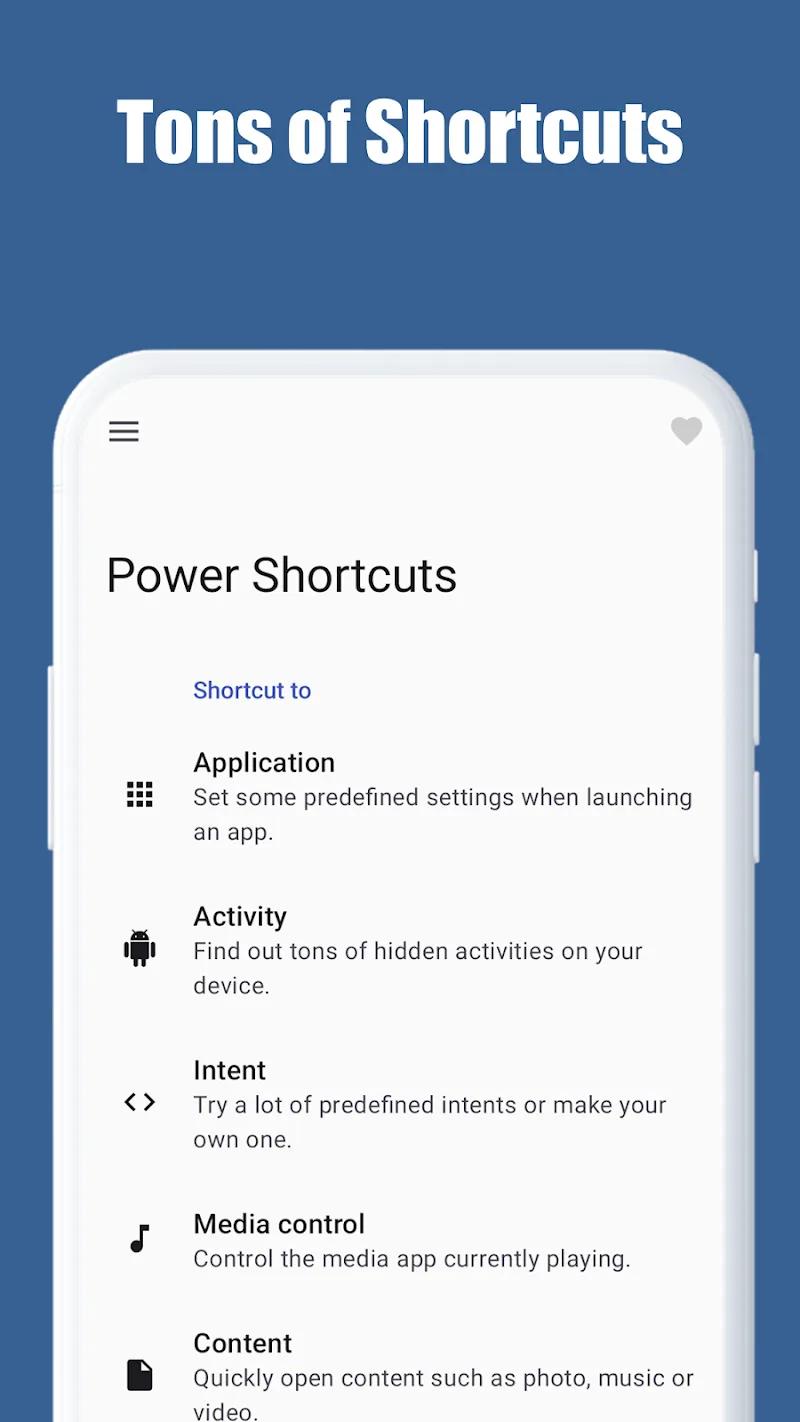 Power Shortcuts Screenshot 1