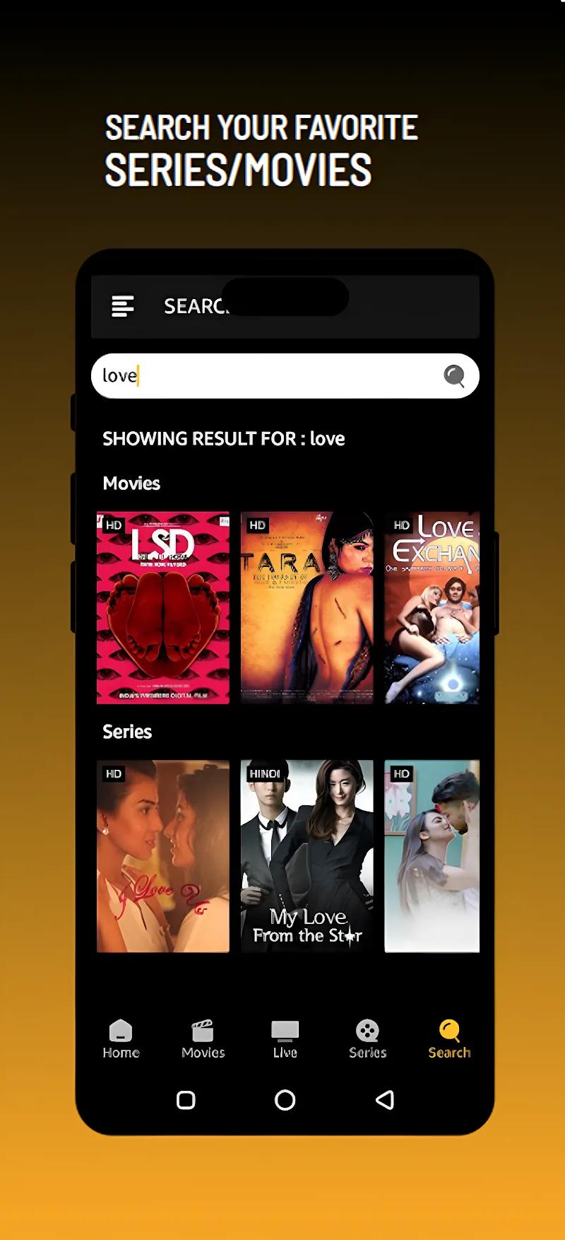 Picasso: Live TV, Movie & Show Screenshot 5