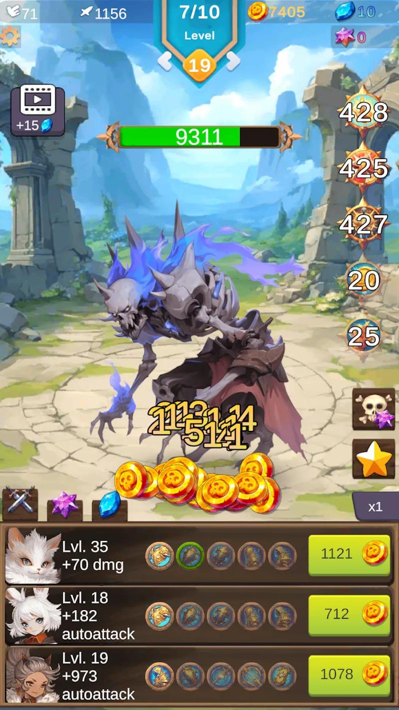 Anima Saga - RPG Clicker Screenshot 2