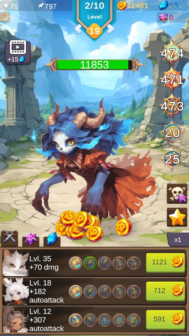 Anima Saga - RPG Clicker Screenshot 5