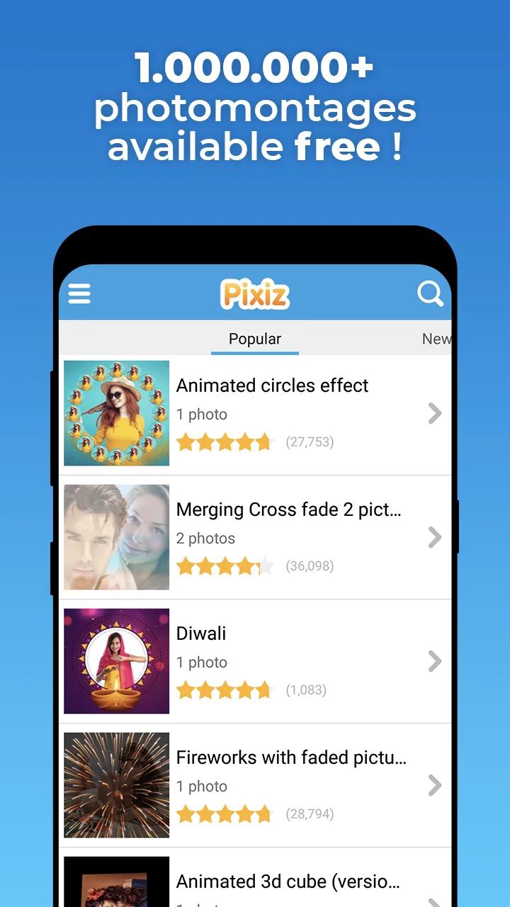 Pixiz - Collage Maker Screenshot 1