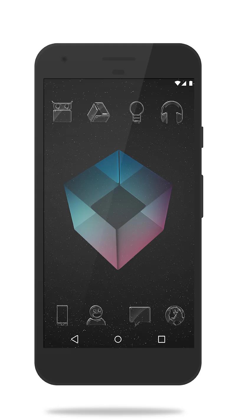 Glass Pack Pro - Clear Icons Screenshot 4