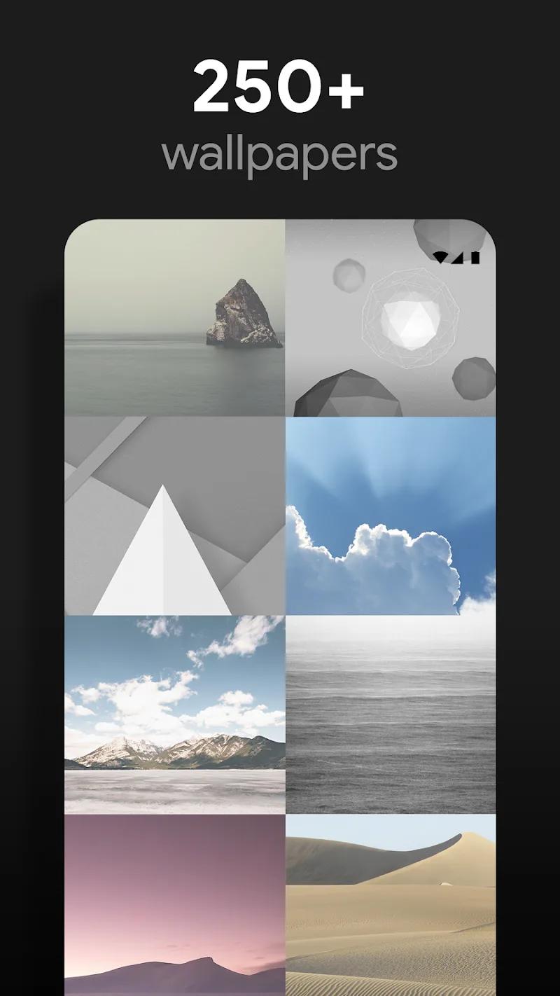 Lines Dark Pro - Icon Pack Screenshot 4