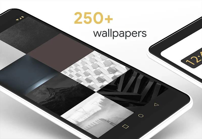 Lines Gold Pro - Icon Pack Screenshot 4