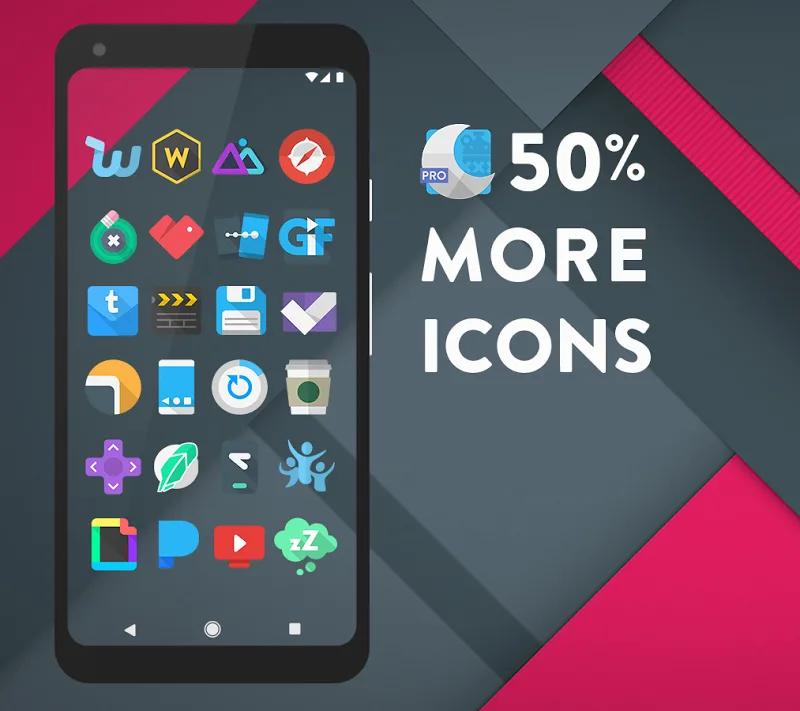 Moonshine Pro - Icon Pack Screenshot 2