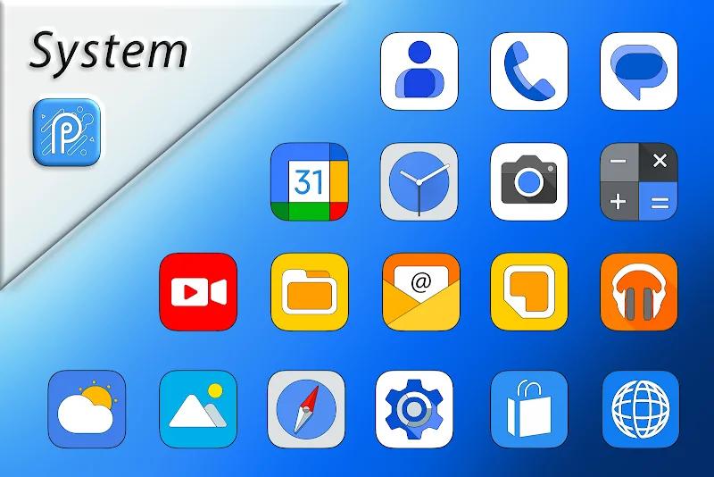 Pixly Square - Icon Pack Screenshot 1