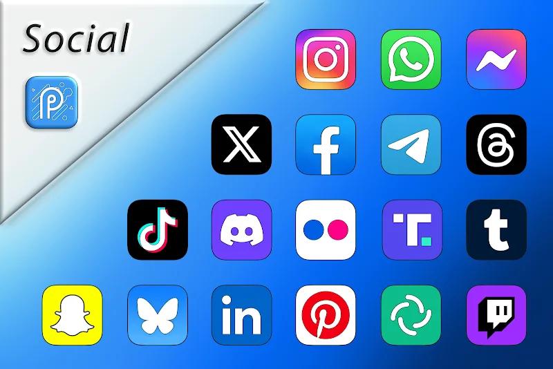 Pixly Square - Icon Pack Screenshot 2