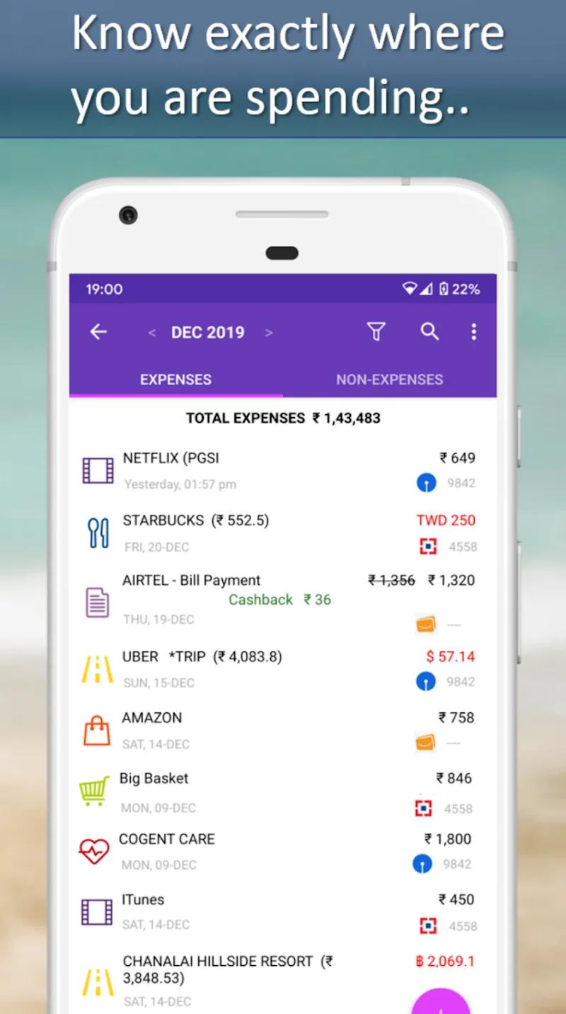 Automated Expense Tracker Screenshot 2