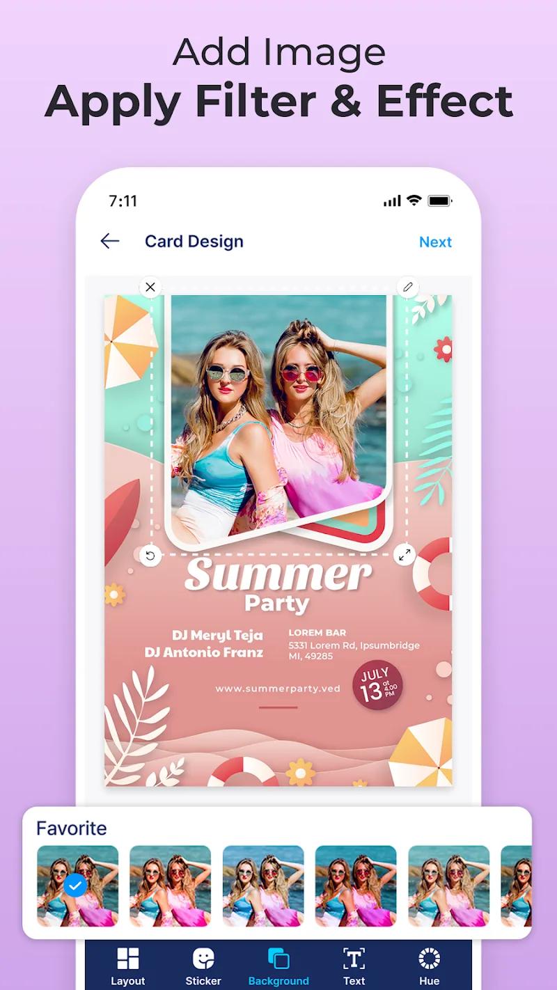 Invitation Maker & Card Design Screenshot 5