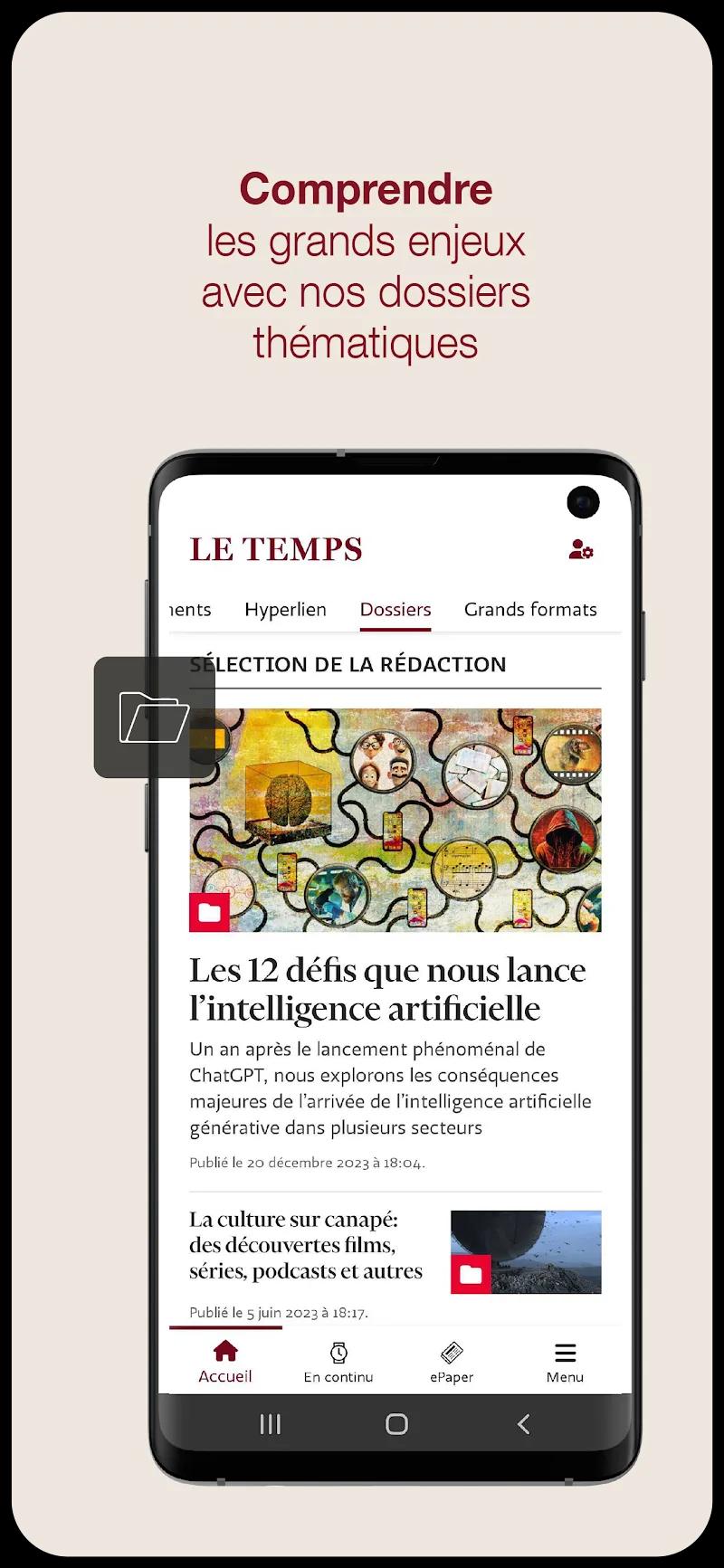 Le Temps Screenshot 4