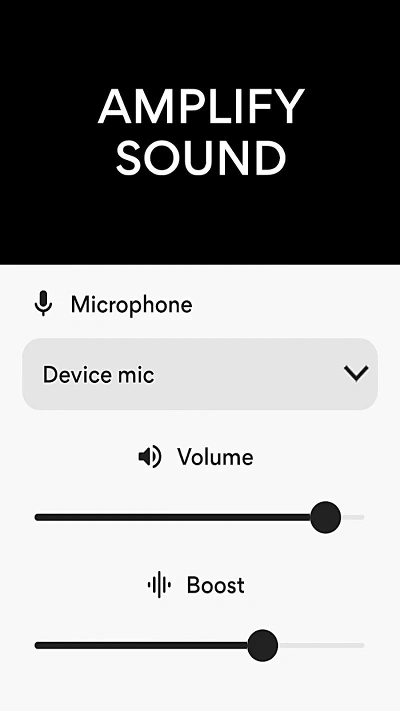 Microphone Amplifier Screenshot 1