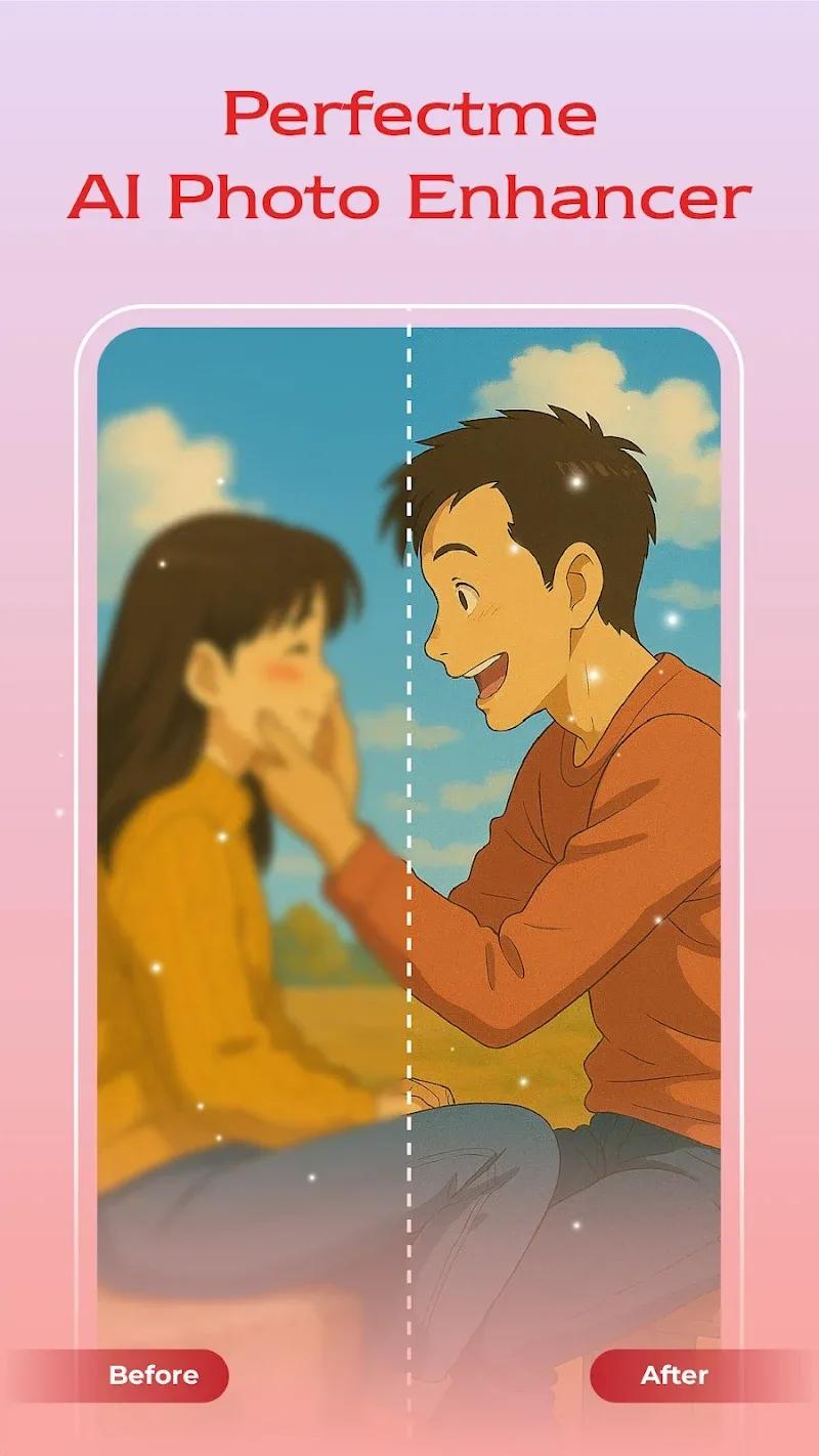 Perfectme: AI Photo Enhancer Screenshot 2