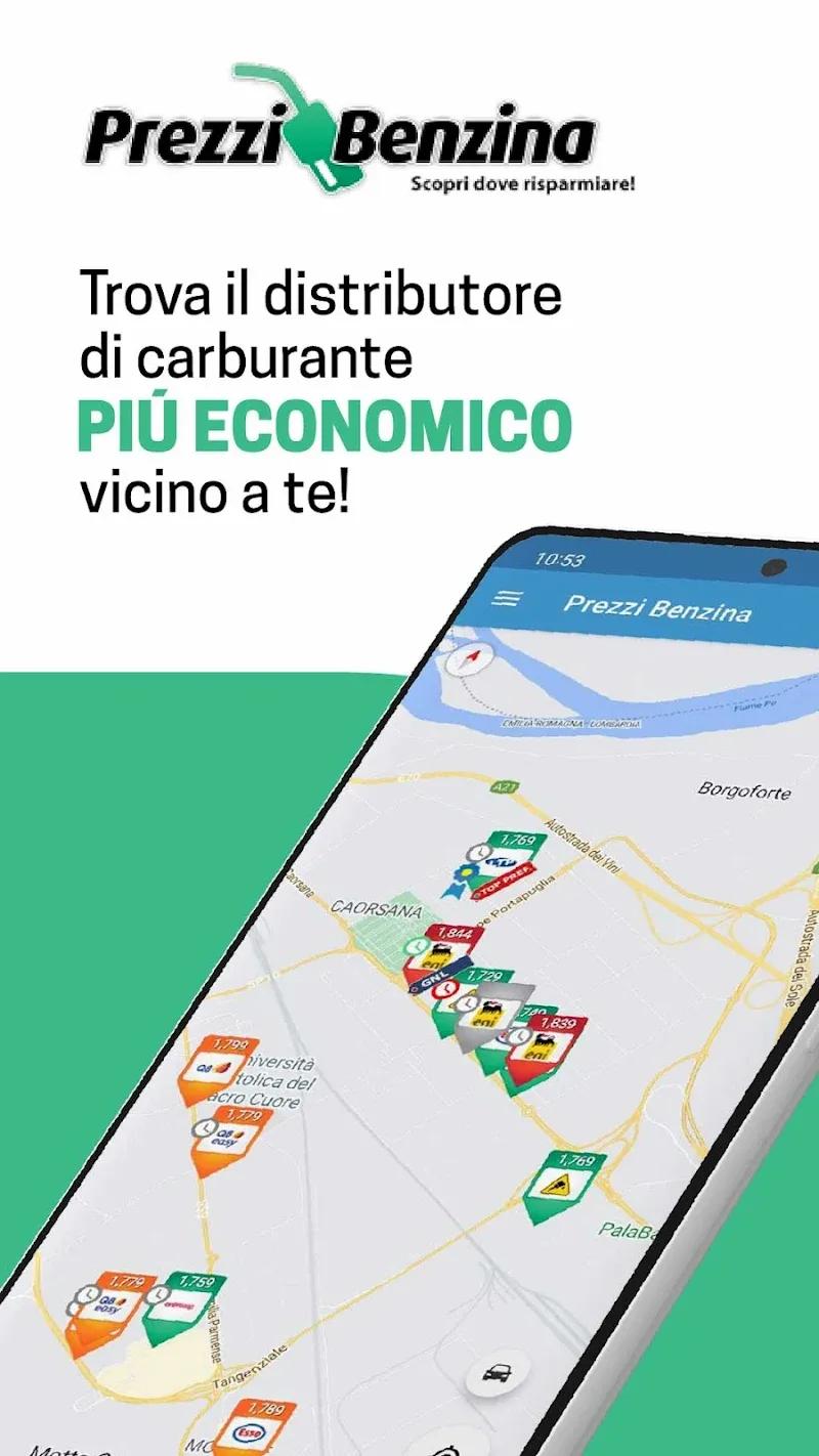 Prezzi Benzina! Metano GPL HVO Screenshot 1