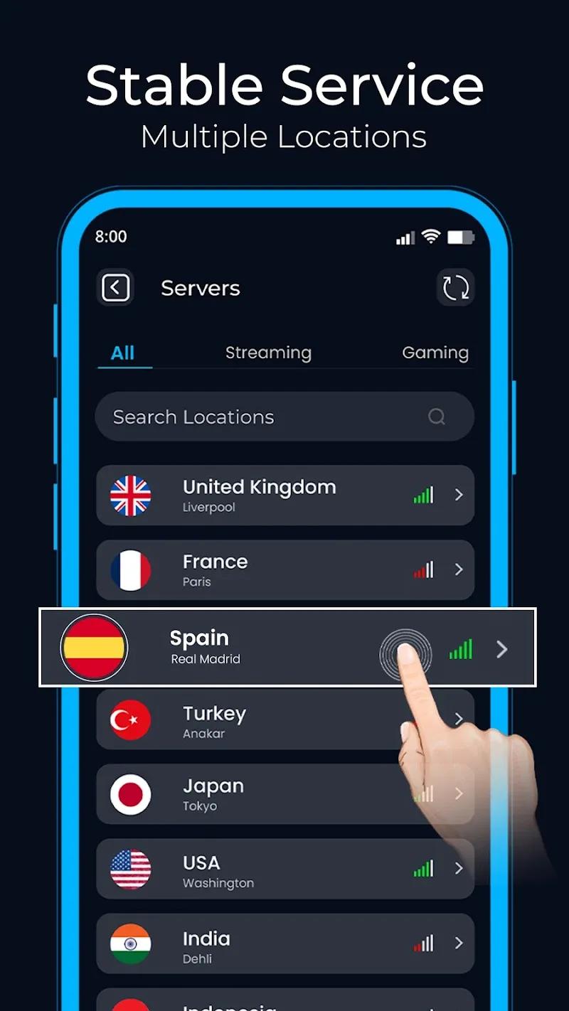 Privify: Fast Secure VPN Proxy Screenshot 3