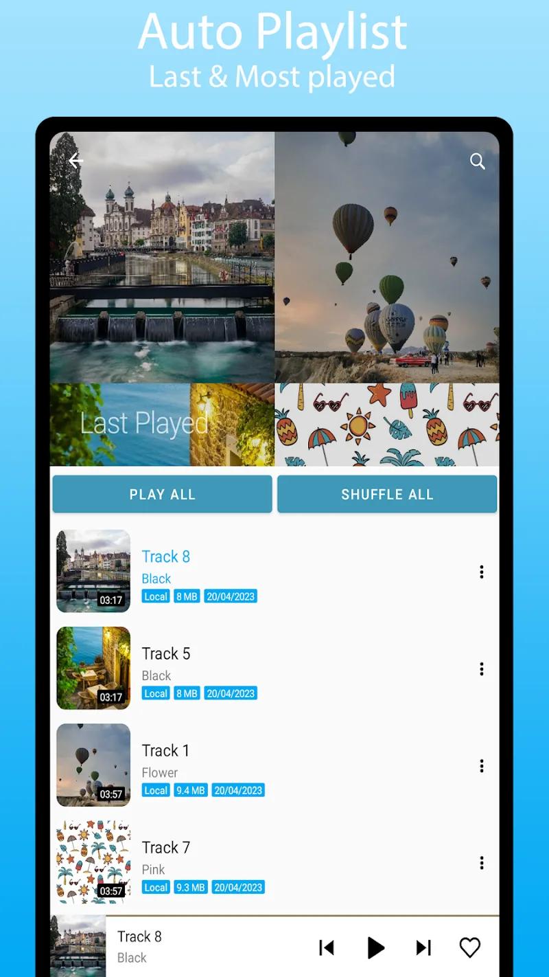 Spiral: Cloud Music Player Mp3 Screenshot 5