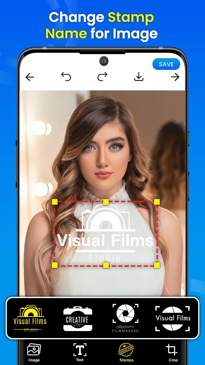 Stamp Maker: Photos Watermark Screenshot 1
