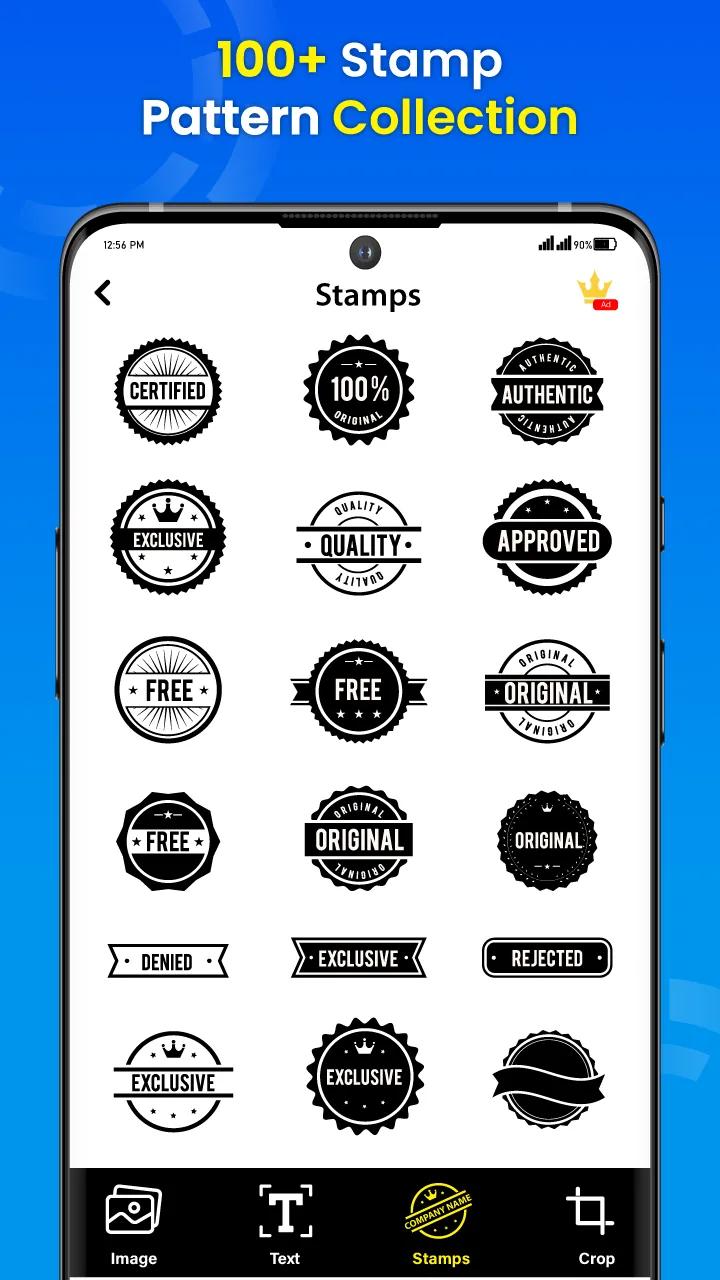 Stamp Maker: Photos Watermark Screenshot 4