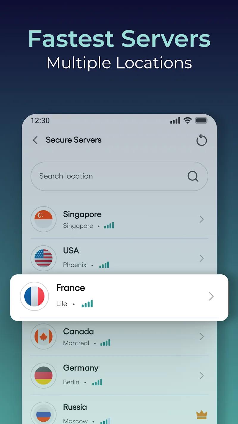 Surge VPN - Fast & Secure Screenshot 3