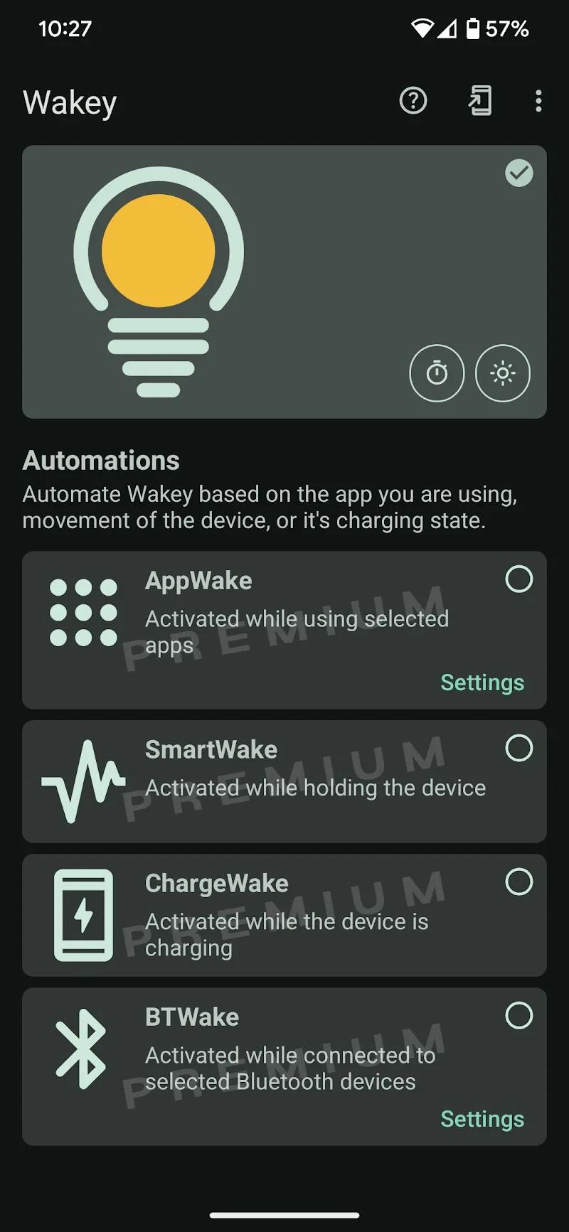 Wakey: Keep Screen On Screenshot 4