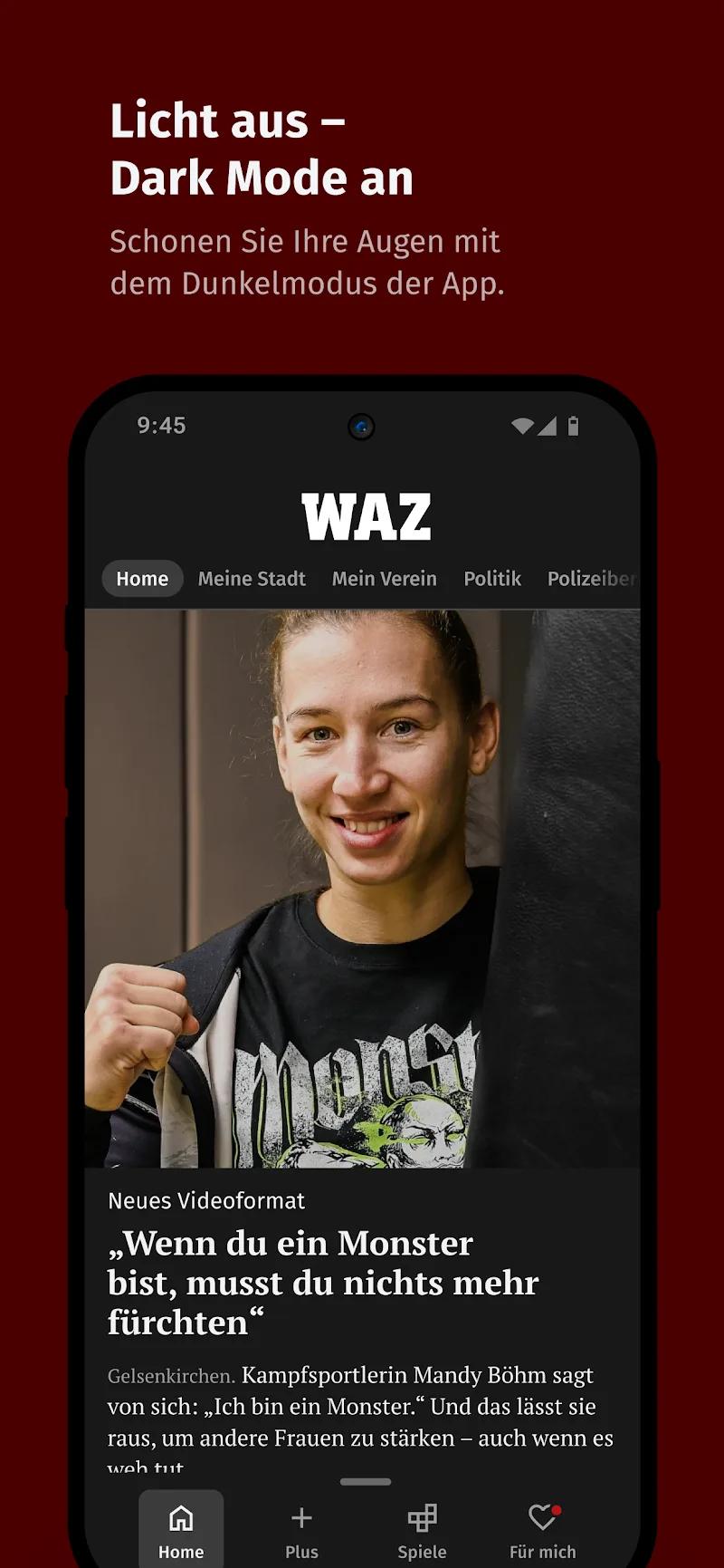 WAZ News Screenshot 4