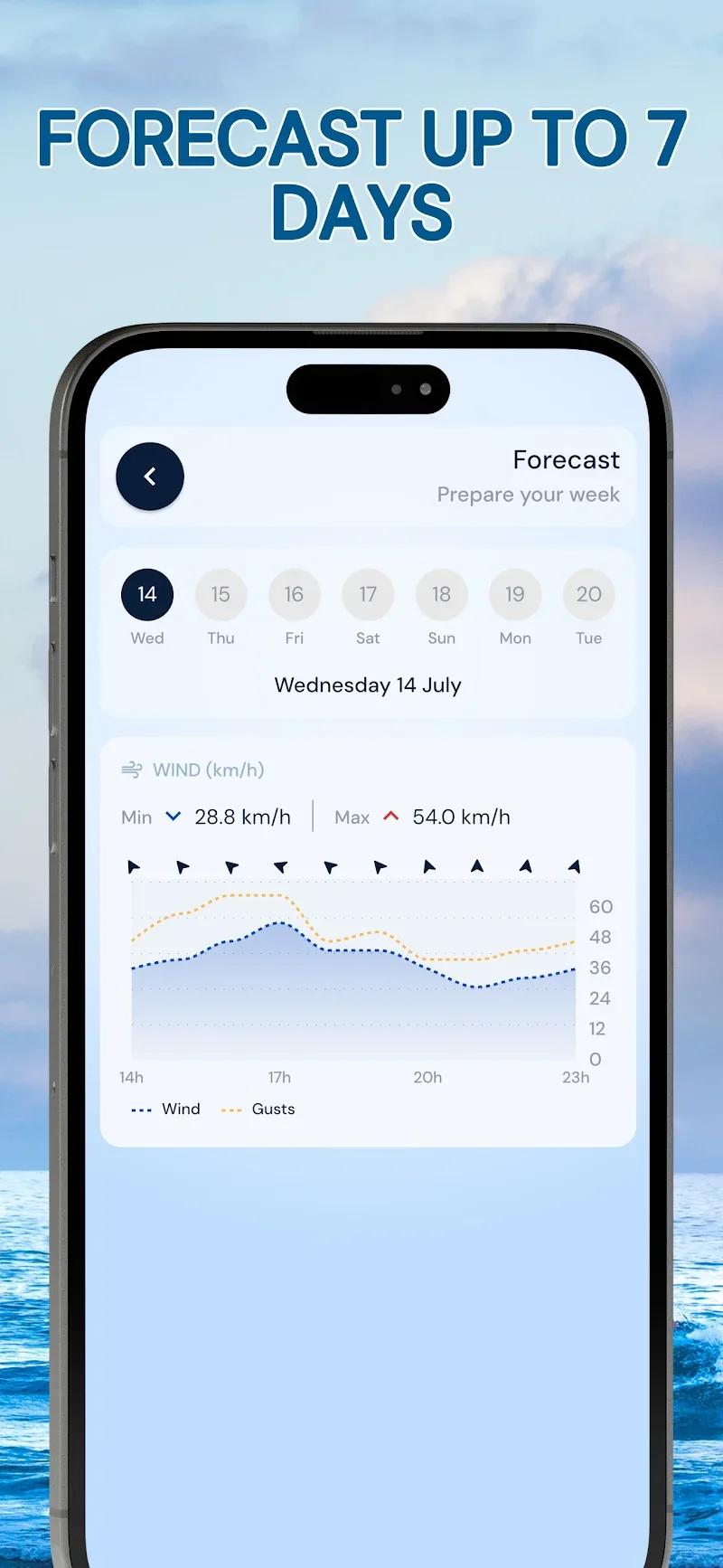 Wind Compass: Speed, Beaufort Screenshot 3