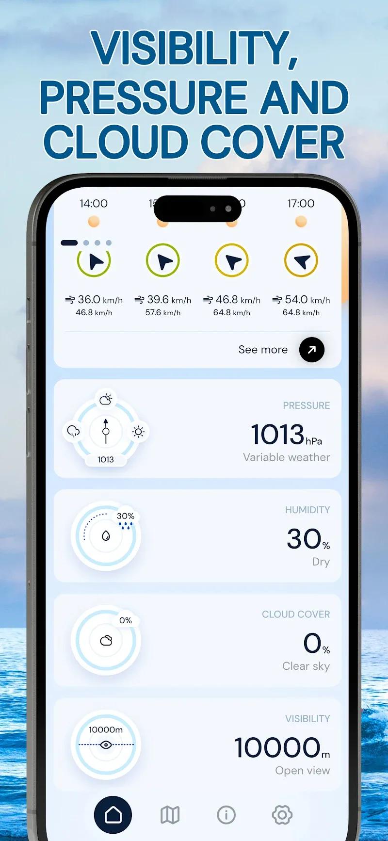 Wind Compass: Speed, Beaufort Screenshot 4