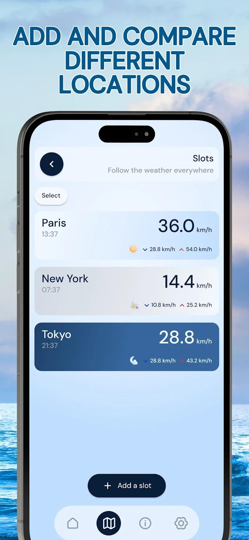 Wind Compass: Speed, Beaufort Screenshot 5