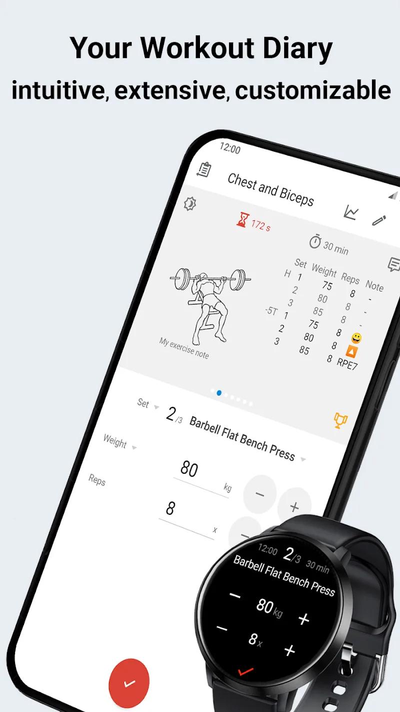 Workout Tracker & Gym Plan Log Screenshot 1
