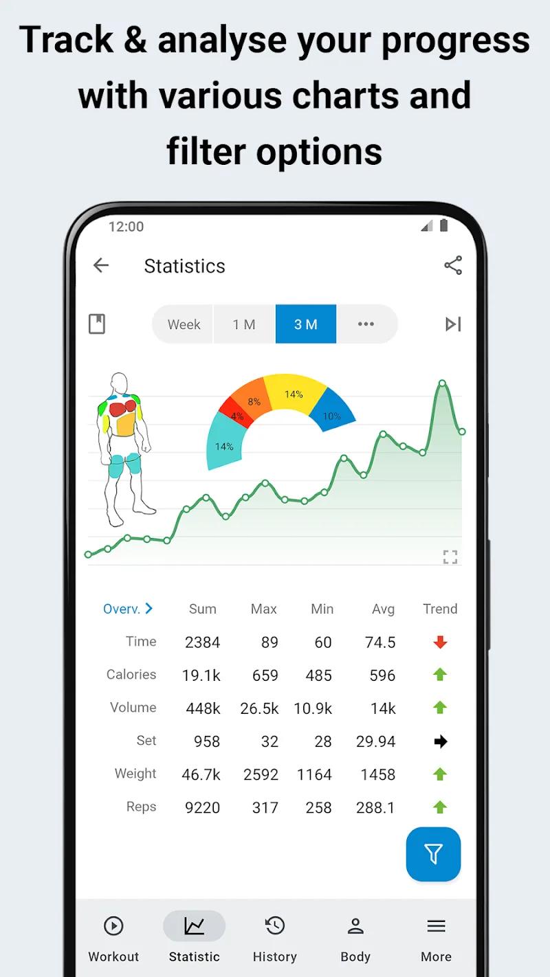 Workout Tracker & Gym Plan Log Screenshot 3