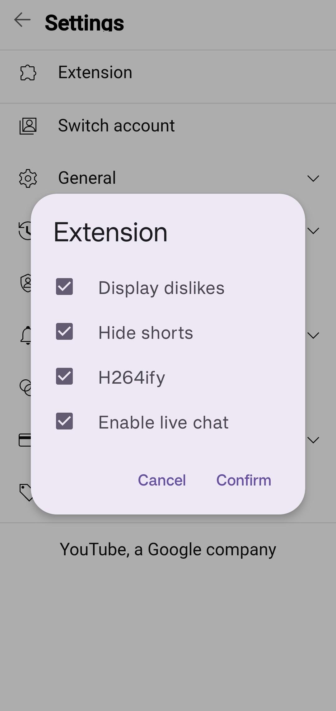 Youtube Client Screenshot 2