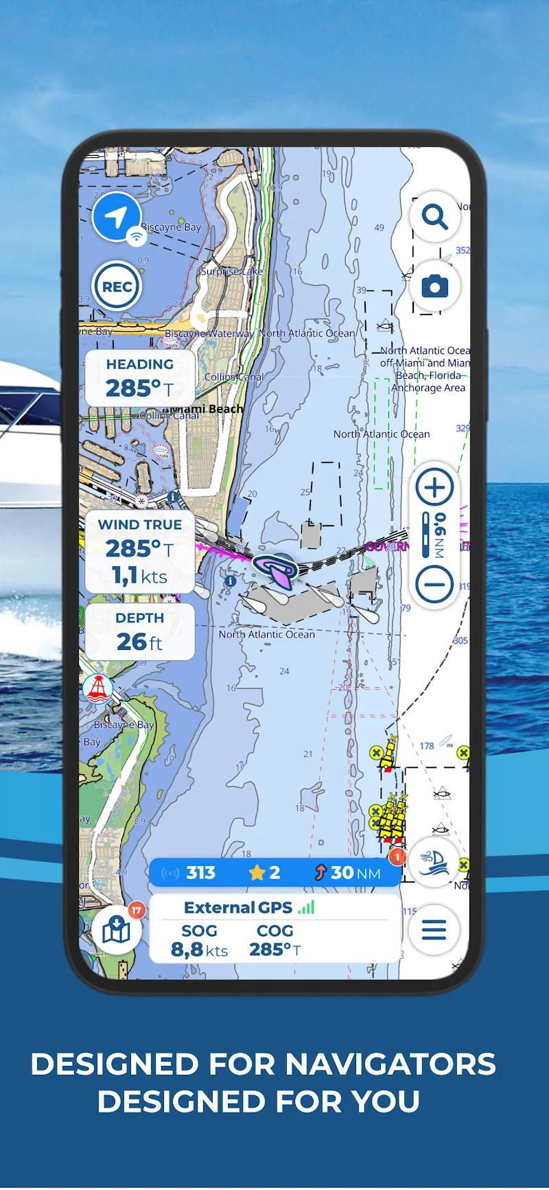 Aqua Map Boating Screenshot 2