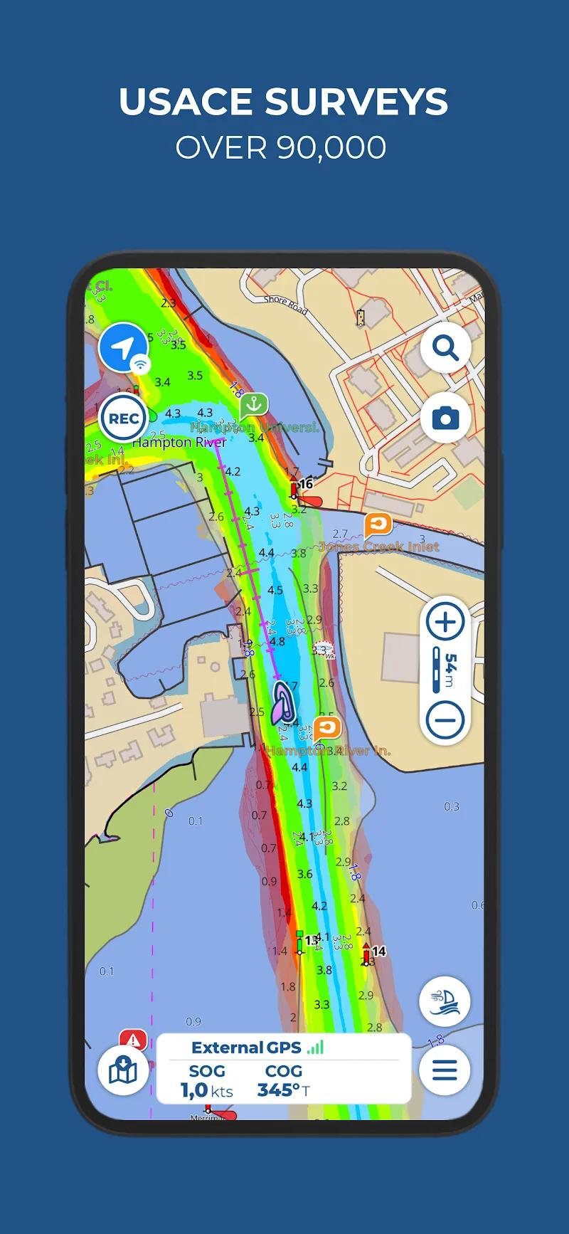 Aqua Map Boating Screenshot 3