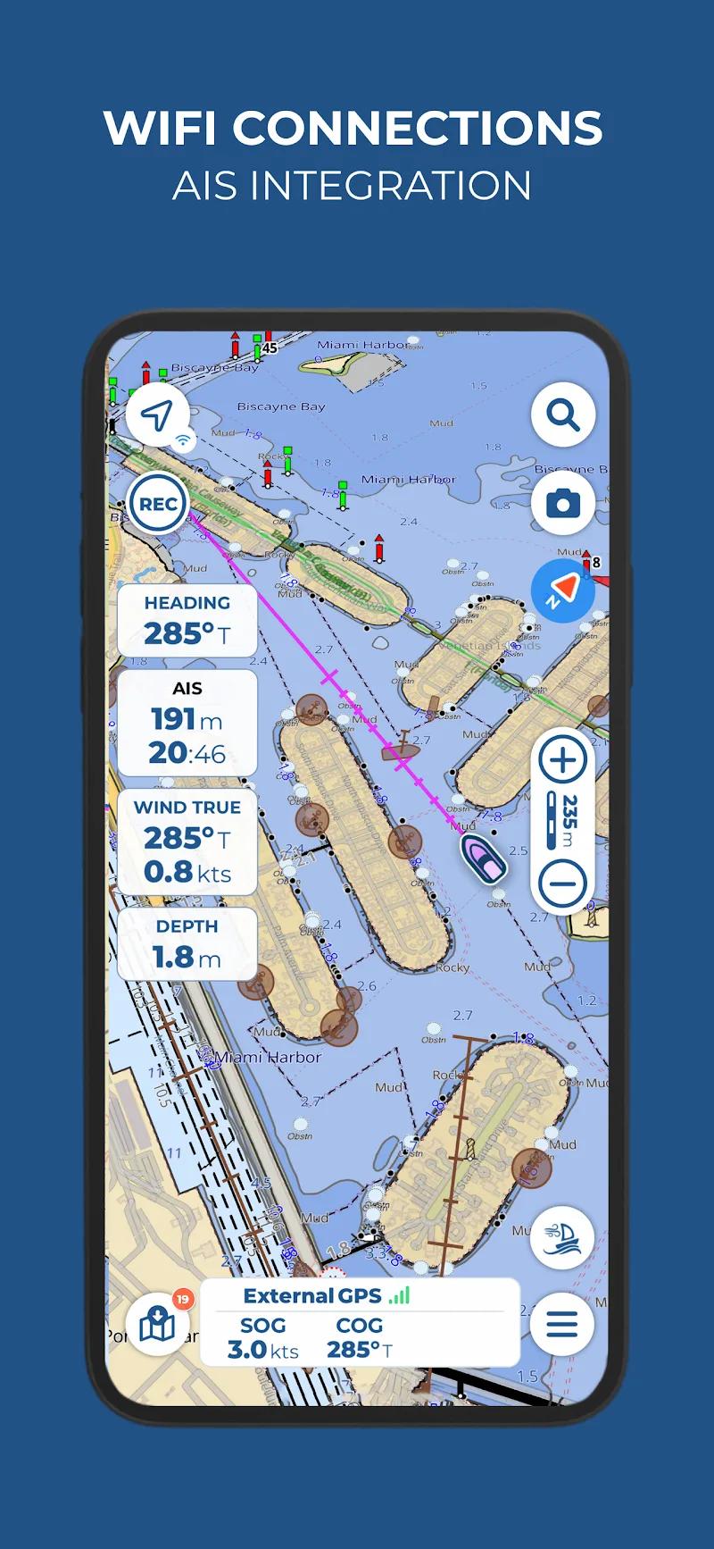Aqua Map Boating Screenshot 4