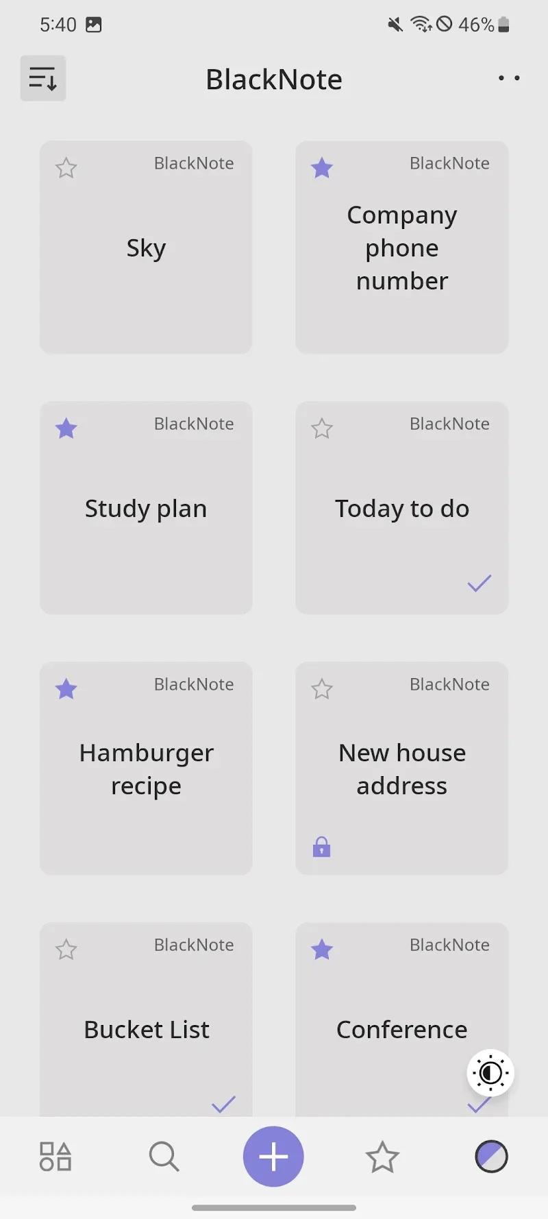 BlackNote Screenshot 5