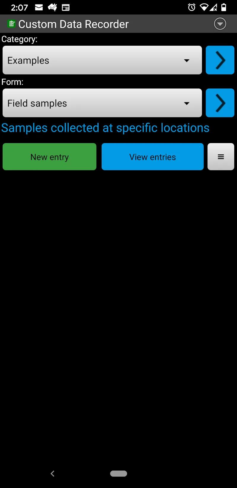 Custom Data Recorder Screenshot 1