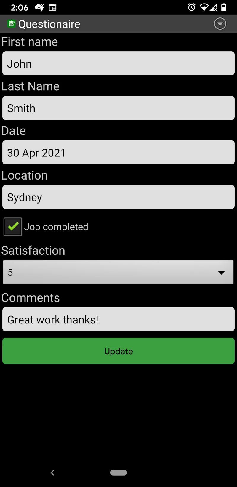 Custom Data Recorder Screenshot 4