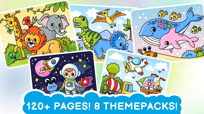 Easy coloring book for kids Screenshot 2