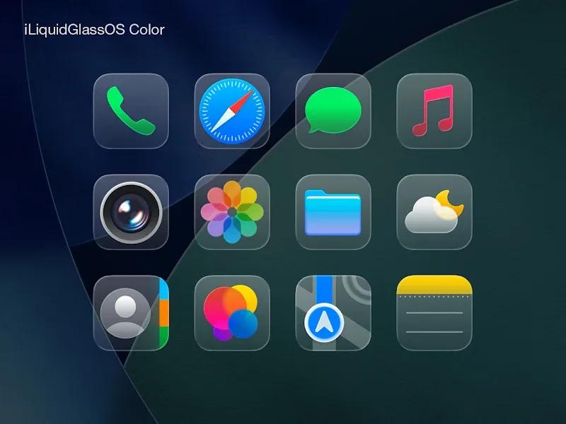 iLiquidGlassOS (Color) Screenshot 3