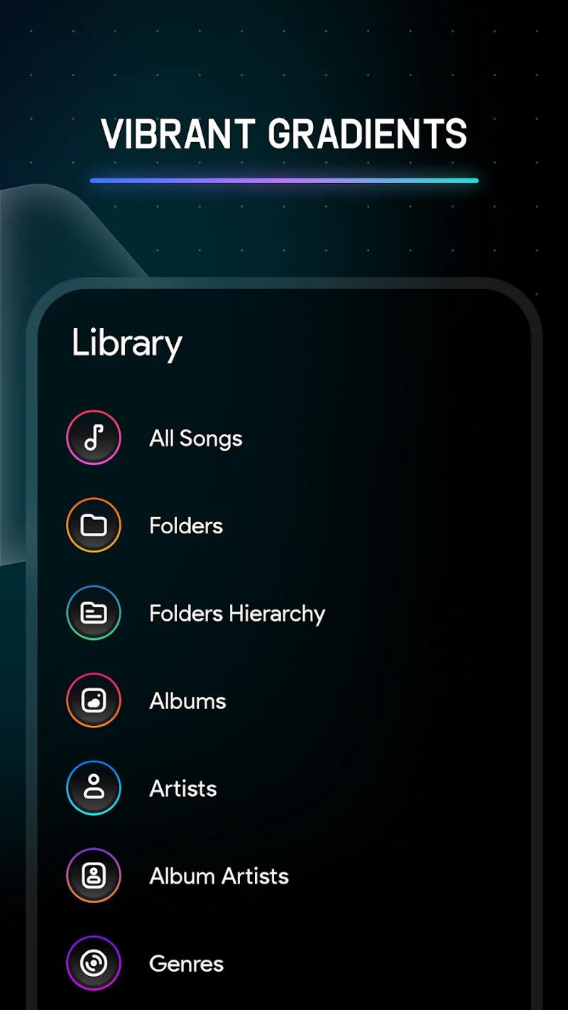 Melodi - Poweramp Skin Screenshot 3