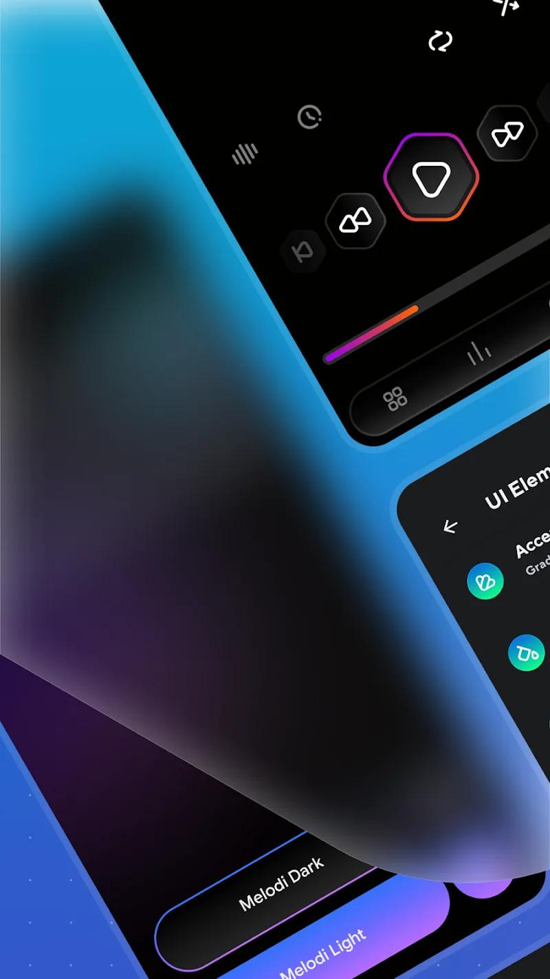 Melodi - Poweramp Skin Screenshot 5