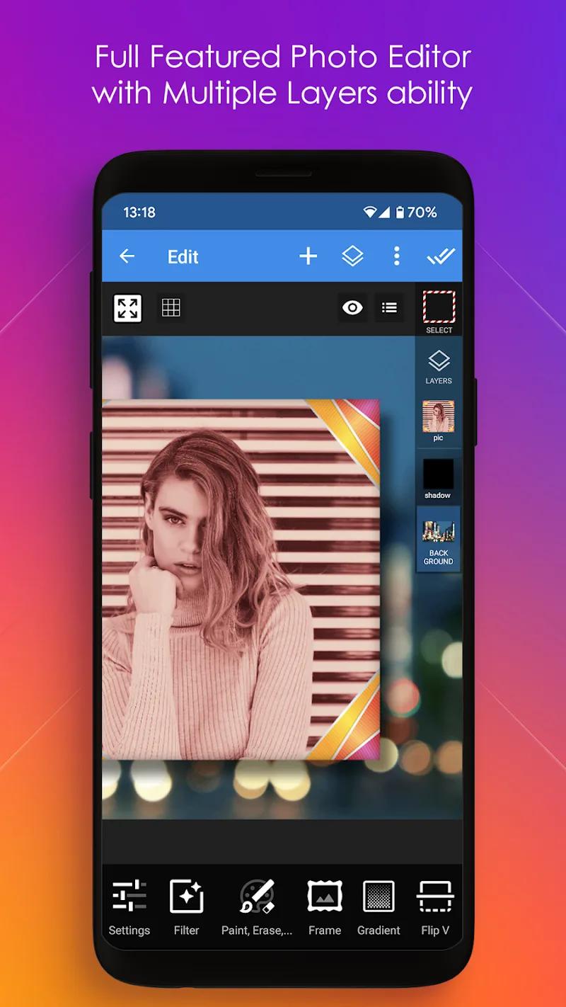 Multi Layer - Photo Editor Screenshot 1