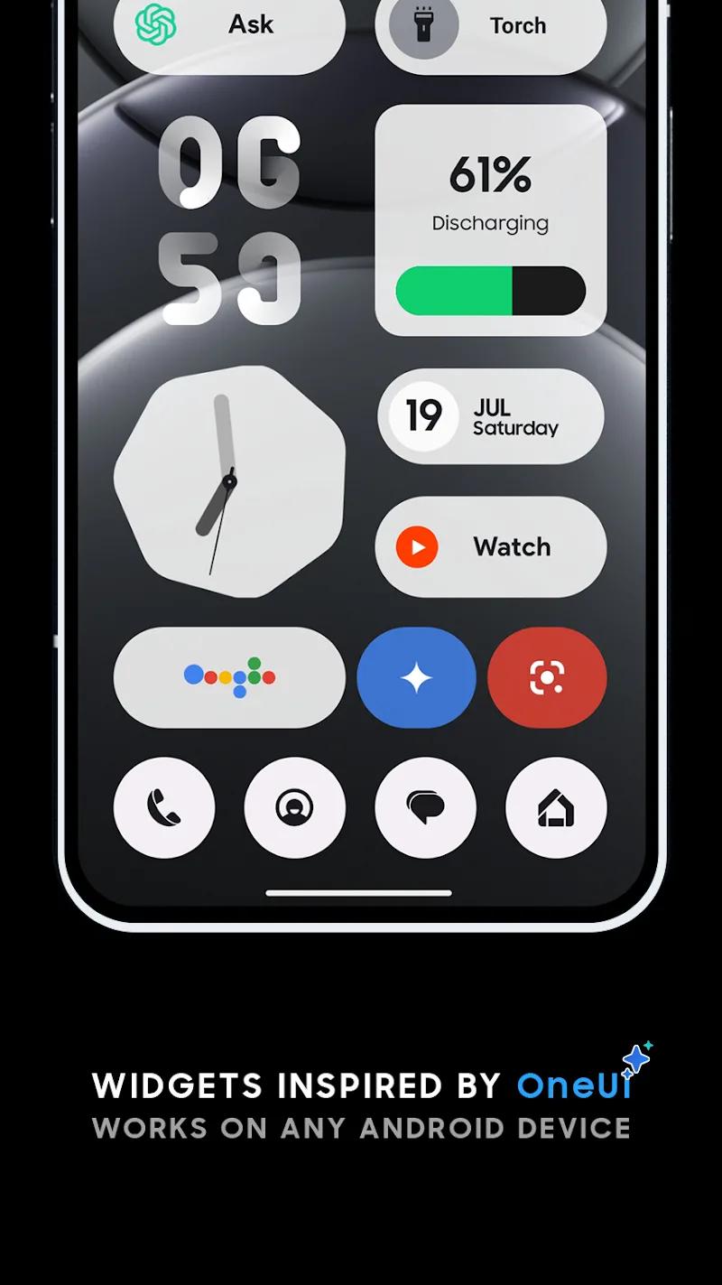 One UI Widgets Screenshot 1