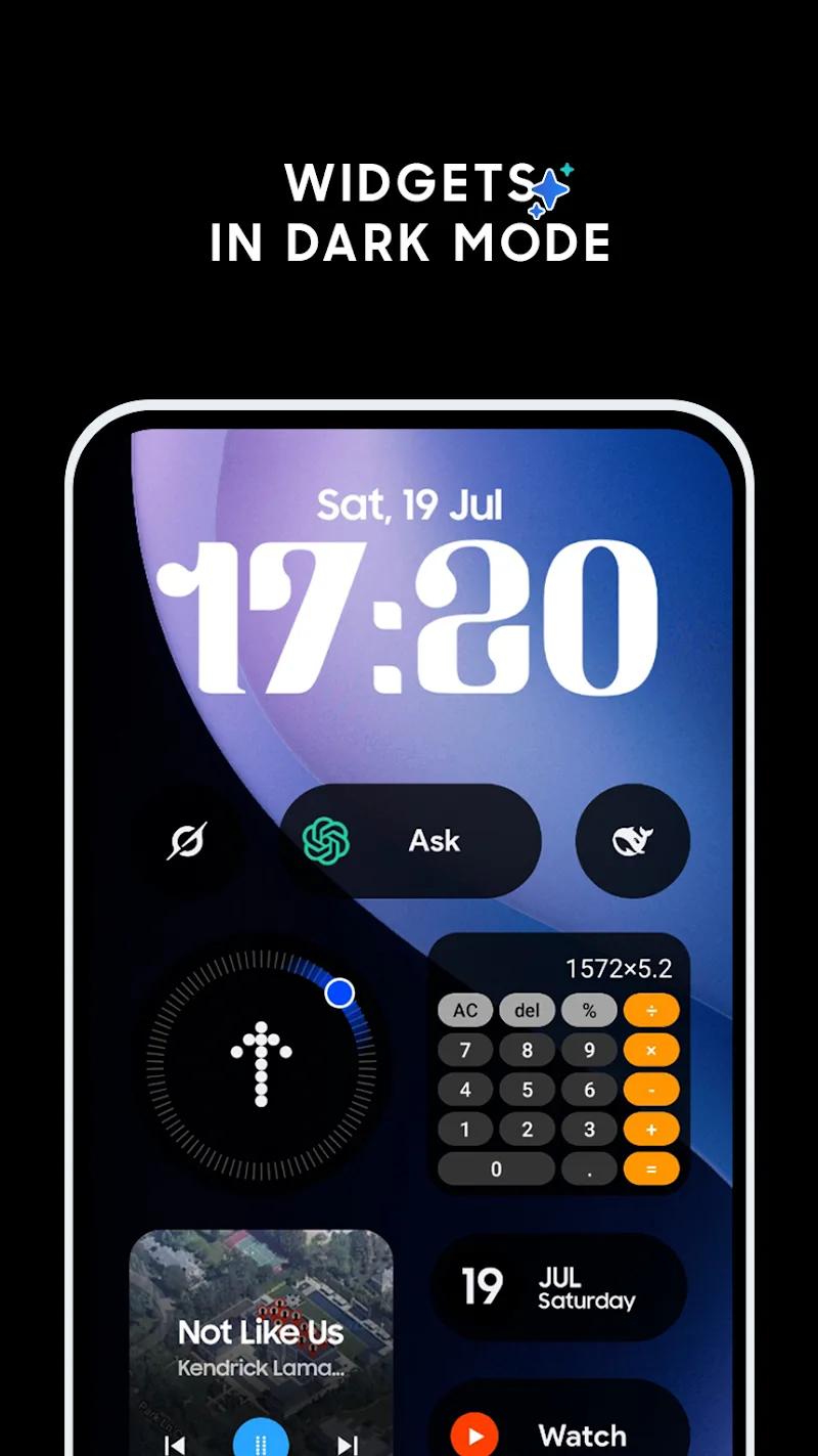 One UI Widgets Screenshot 2