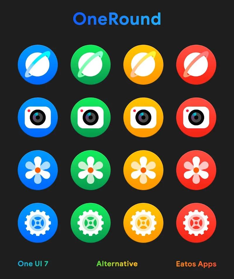 OneRound 7 - Icon Pack Screenshot 3