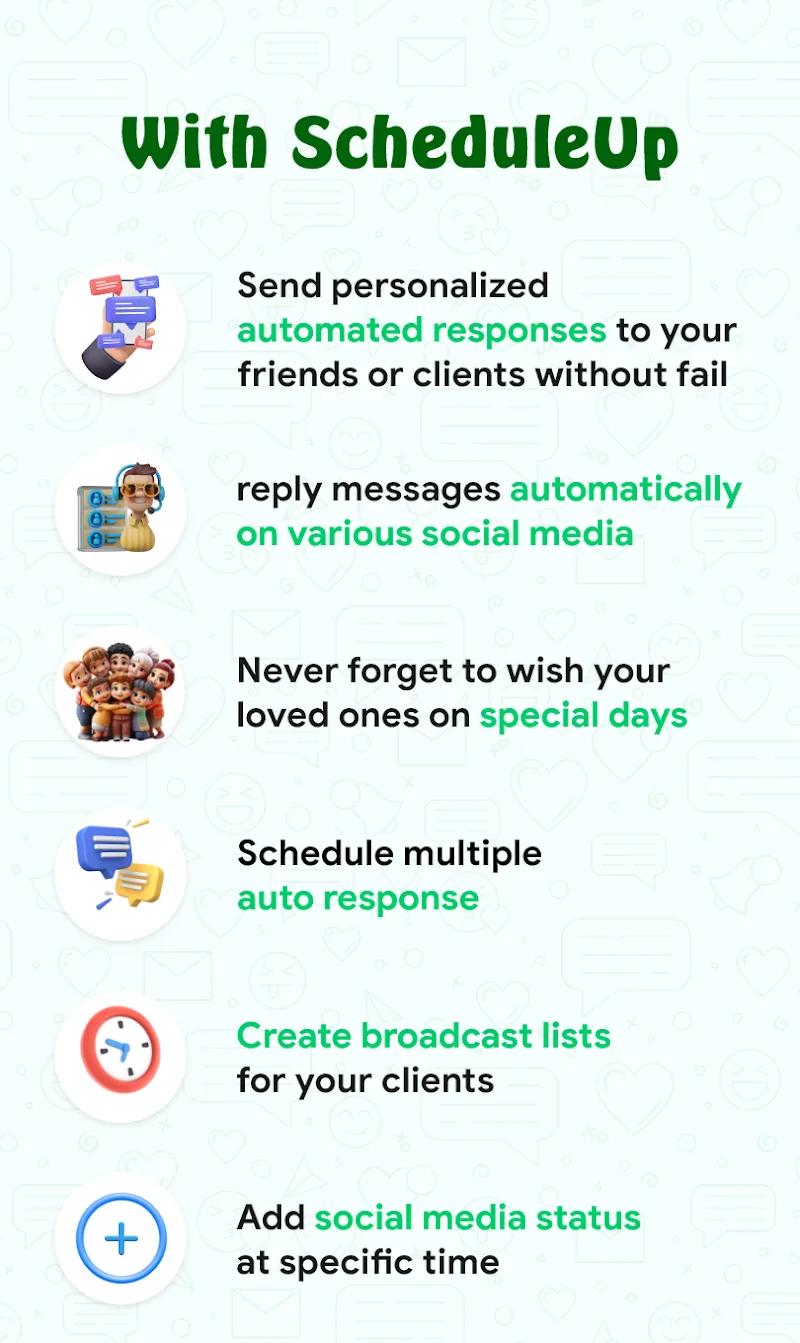 ScheduleUP: Auto Text Reply Screenshot 4