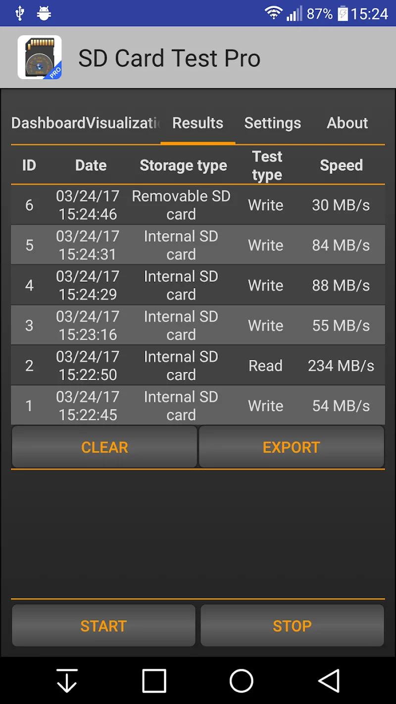 SD Card Test Pro Screenshot 4